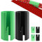 Coupe Papier Cadeau Rouleau, Coupe Papier Cadeau Remplaçable (2 Rouleaux Et 4 Lames), Wrapping Paper Gift Wrap Cutter, Coupe Papier d Emballage Utilisé Pour Le Papier Cadeau, Noël, Etc