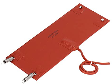 Heizung Flexible Heizmatte 300 X 120 Mm Breite Anwendung 100 W Temperaturregelung für Fahrzeuge DC12V Silikon-Heizmatte (DC24V)