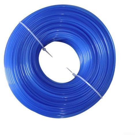 1 filo di falciatura da 6 mm per decespugliatore elettrico e benzina, lunghezza 100 m