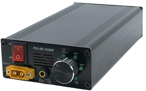 LYEAA Smart Shortwave HF Power Amplifier 50W 2MHz-30MHz with Automatic Transmit and Receive Switching