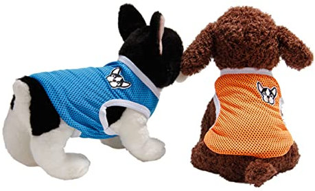 TOGEVAL 2St Party-Hundetuch Kühlmantel für Haustiere Sommerkleidung für Hunde Reflektorweste Warnweste Wärmeweste Kühlweste für Welpen warme Weste Hundeweste Hund Tuch