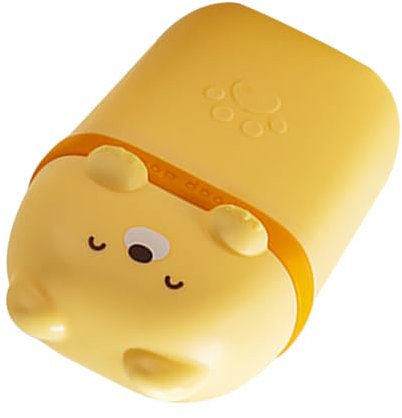 UTHCLO Boîte à Étanche avec Couvercle Conteneur Créatif Ours pour Voyage Et Salle De Bain Pratique pour Camping Et Utilisation Quotidienne