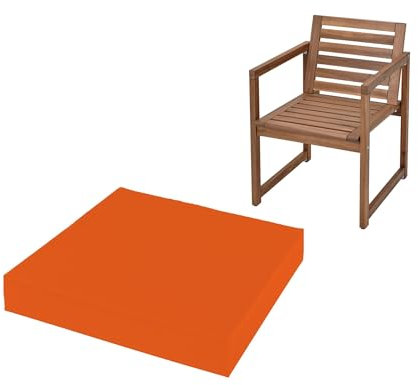 IJQXLA Wasserdichter Schaukelstuhl-Auflage für die Terrasse, 45 x 50 cm, dick, wasserdicht, für Stuhlkissen, Sitzpolster aus Schaumstoff für Küche, Esszimmer, Wohnzimmer und Garten, Terrasse,