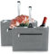 Diurwur®2pcs Tragekorb Faltbar 30L Einkaufskorb Groß Picknickkorb mit Gepolsterten Griffen Klappkorb Einkaufstasche mit Alurahmen Stabiler Korb-ideal für Reisen/Picknick/Einkaufen/Geschenk