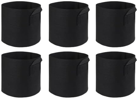 Lot de 6 paniers pour plantes de bassin | Sacs flottants résistants décoratifs à faible entretien respirants pour jardins aquatiques, extérieurs, intérieurs et aqua