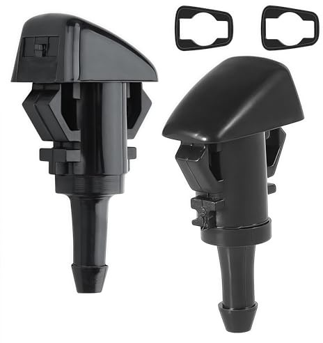 Windscreen Washer Nozzles Compatible with Kia Sportage Hyundai I30 I20 Tucson Kia Venga Kia Soul 2008‑2011, Screen wash Wiper Spray Jets 986302K100 986303J000, 2-Pack