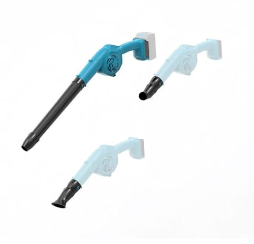 panthem Mini soffiatore d'aria a batteria, compatibile con Makita 18 V (senza batterie), per la cura del prato, bolle di foglie, soffiatore elettrico per soffiare foglie, neve
