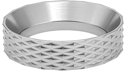 Cecotec Dosierring für Siebträger Baristeo Ring58. 58 mm, Aluminium, weniger Kaffeeverlust beim Mahlen und Tampen, saubere Arbeitsfläche, leicht zu reinigen für Espresso-Workflow ohne Chaos daheim