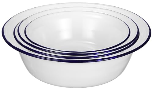 GETAJGHSD Cuencos Esmaltados Vintage Irrompibles 4 Piezas (16cm, 18cm, 20cm, 22cm) Redondos, Apilables y Fáciles de Limpiar para Cocina, Camping y Servir Alimentos