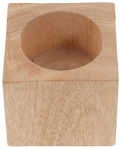LIFKOME Pot De Fleurs Bois Décoratif pour Petites Fleurs Et Plantes, Pot À Fleurs pour Table De Salon Ou Salle À Manger, Décoration pour Chambre Et Bureau