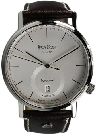 Bruno Söhnle Herren-Armbanduhr XL Rondomat II Analog Automatik Leder 17-12098-241
