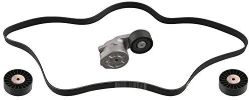 febi bilstein 32402 Auxiliary Belt Kit with belt tensioner and tensioner pulley, pack of one