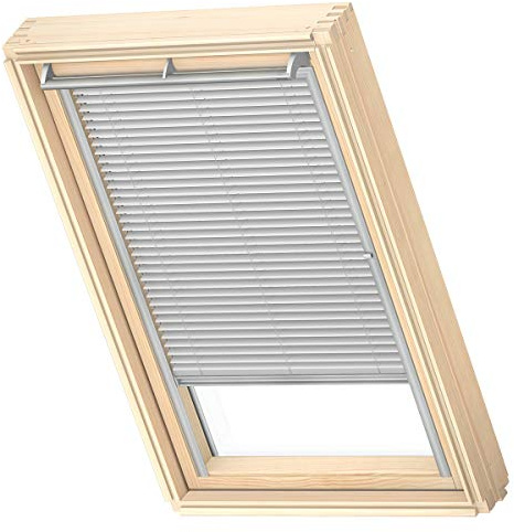 VELUX Original Jalousie Silberne Seitenschienen, UK08, Silber Gebürstet