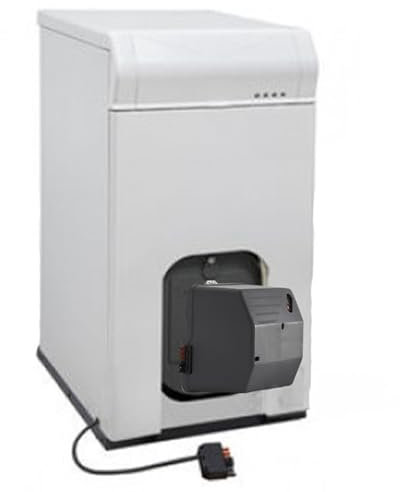 sannover Thermo Kessel im Heizöl Gusseisen Kamin Sun 50 KW – mit Brenner Heizöl ST 27/55