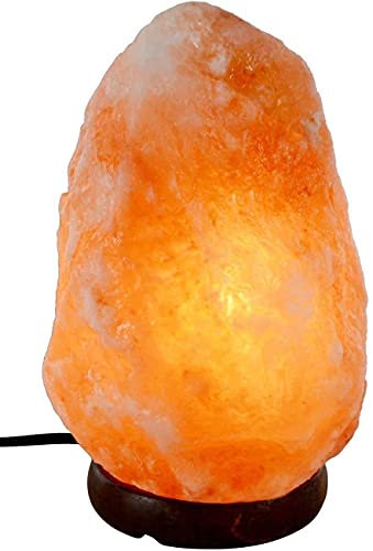 ONEX Himalayan Crystal Rock Salt Lamp Healing Ionizing Natural from Foothills of The Himalayas Comes with Complete Electric Fitting (1-2KG Lamp)