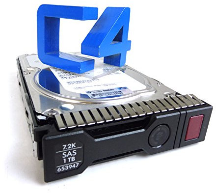 HP E de Milieu Hard Drive - Hot-Swap, schwarz (652753-b21) (Zertifiziert Generalüberholt)