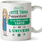 Mugffins Tata Mug/Tasse – Meilleure Tante de l'univers - Tasse Originale/Cadeau Anniversaire/Future Tatie. Céramique 350 ML