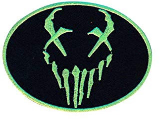 Mushroomhead Green Alternative Metal Aufnäher Besticktes Patch zum Aufbügeln Applique
