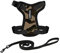 Voyager Step-in Lock Katzengeschirr und reflektierende Katzenleine mit Neoprengriff by Best Pet Supplies - Unterstützt kleine, mittelgroße und große Katzenrassen, Armee, size XXS - 1,5 m