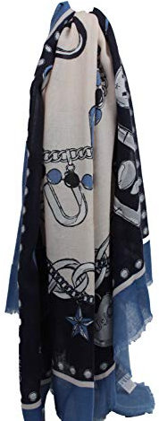 LIU-JO Foulard Donna Mod. 2F0102 T0300 74023 Celeste U