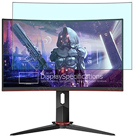 Vaxson - Pellicola protettiva anti-luce blu, 2 pezzi, compatibile con AOC C24G2AE BK C24G2U 23.6, pellicola protettiva per display [non in vetro temperato] Anti Blue Light