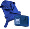 Banzaii Accappatoio in 100% Microfibra con Cappuccio – Accappatoio Uomo e Donna con Borsa Resistente e Salvaspazio - Taglia L Blu