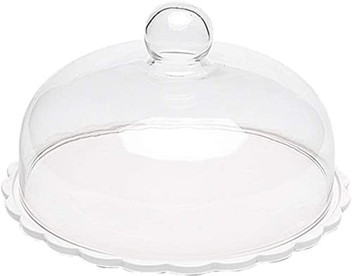 Bell Jar Cake Bell Glass Hood Cheese Bell with Ceramic Plate Cake Plate Hood Serving Plate with Glass Hood Porcelain Cheese Plate Cheese Board Cake Cover