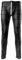 SEAUR Herren Slim Fit Leggins Lackleder Lange Pants Bequem Hosen mit Frontreißverschluss Stretch Lederhosen Sexy Bikerhose Clubwear