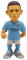 MINIX 95783 Bandai Manchester City Phil Foden Model Cardgame