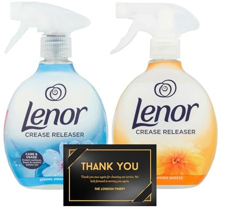 Crease Release Spray - Summer Breeze Scent & Spring Awakening - 2 Pack - 500ml Each