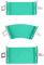 Tiardey 3 Abrazaderas de Silicona para Taza, Molde para Taza, para impresión de Tazas, máquina de Transferencia de Calor por sublimación (11 oz, 12 oz, 15 oz)