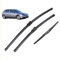 Auto Vorne und Hinten Scheibenwischer für Opel Astra H 5 Türen 2004–2009, 22+18+12, Scheibenwischer Wischerblatt und Wischerarm Vorne und Hinten, Scheibenwischer Set