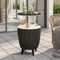 Genérico Mesa Nevera 3 en 1 Polipropileno Negro,wenjingqi-364159