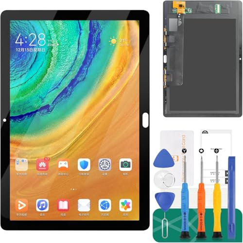 Per Huawei MediaPad M5 lite 10 Schermo di Ricambio Per Huawei MediaPad M5 lite 10 Schermo LCD BAH2-L09 Display Touch Digitizer Assembly BAH2-W09, BAH2-W19 Kit di Riparazione (nero)