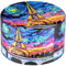 Sytranrein 3 inch Herb Grinder,4 Parts Large Spice Grinder with Pollen Catcher, Color Painting Metal Grinder for Dry Herb and Spices