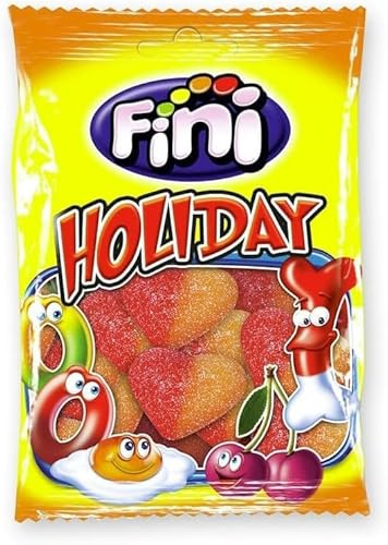 Coeur de Pêche - FINI - 90 Grammes - Halal - Sans matières grasses - SANS GLUTEN - Bonbon - 282