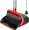 Broom and Dustpan Set|52-inch long| Home, Kitchen, Room, Office, Lobby Floor |Use without Bending| (RED)