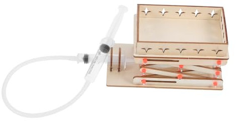 Amosfun Diy Hydraulische Hebebühne Holz Laborheber Bausatz Pädagogisches Experimentierspielzeug Für Junge Mädchen Wissenschaft Entdecken Kreative Problemlösung Fördernd