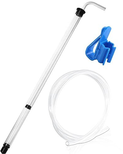XVHOAB Auto Siphon 14 Inch Homebrew Siphon Pump with Tubing and Clamp Clear Wine Making Kit for Small Batch Beer Kombucha WineSiphon