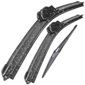 Scheibenwischer Wischblatt Für Citroen C2 2003-2009 Windschutzscheibe Windschutzscheibe Fenster Regenbürsten 24 18 12 Wischer Vorne Und Hinten Wischerblätter Set Kit Autmotive Scheibenwischero