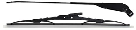 YUCKMZ Braccio Tergicristallo con Spazzola Tergicristallo Anteriore Lato Passeggero Compatibile con Fiat Panda 1986-2003 4411451 71804097 71779233