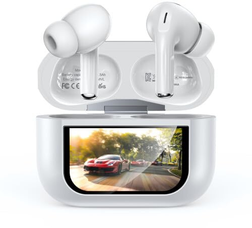 ZZU ENC Noise Cancelling Headphones with 48H Playtime, HiFi Stereo Sound, 5 EQ Modes, Lightweight Earphones for iPhone/Android