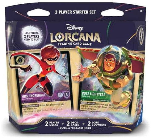 Disney Lorcana TCG: Unbekannte Wildnis - Zwei-Spieler-Starterdeck Englisch