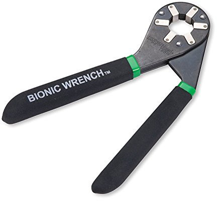 8 Inch Bionic Adjustable Wrench by LoggerHead Tools | 14 Wrenches in 1 | Grabs Bolt On All Six Sides | Patented Design Multiplies Gripping Force | Great Gifts for Men, Dad, Gadgets for men
