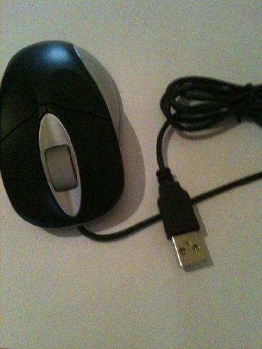 Dacomex Souris optique 2 boutons + 1 molette -USB Noir