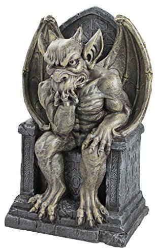 Design Toscano CL55651 Hemlock's Gargoyle Throne Statue