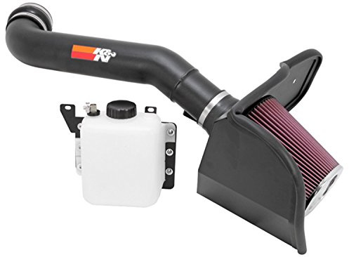 K&N Cold Air Intake Kit: High Performance, Increase Horsepower: Compatible with 2010-2014 Ford F150 SVT Raptor, 6.2L V8, 77-2579KTK