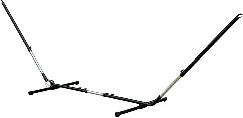 VERDELOOK Supporto Universale per Amaca con Struttura in Metallo, 300/390x100cm Altezza 110/140 cm