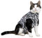 MPS Medical Pet Shirt Katze, Zebra Print, XXXS