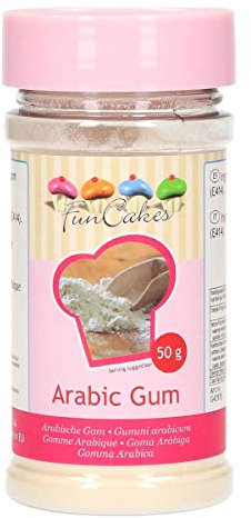 FunCakes Gomme Arabique Ciment Végétale Naturelle Stabilisateur pour Faire de Confiserie Glace Arome Édulcorants 70 g G42935